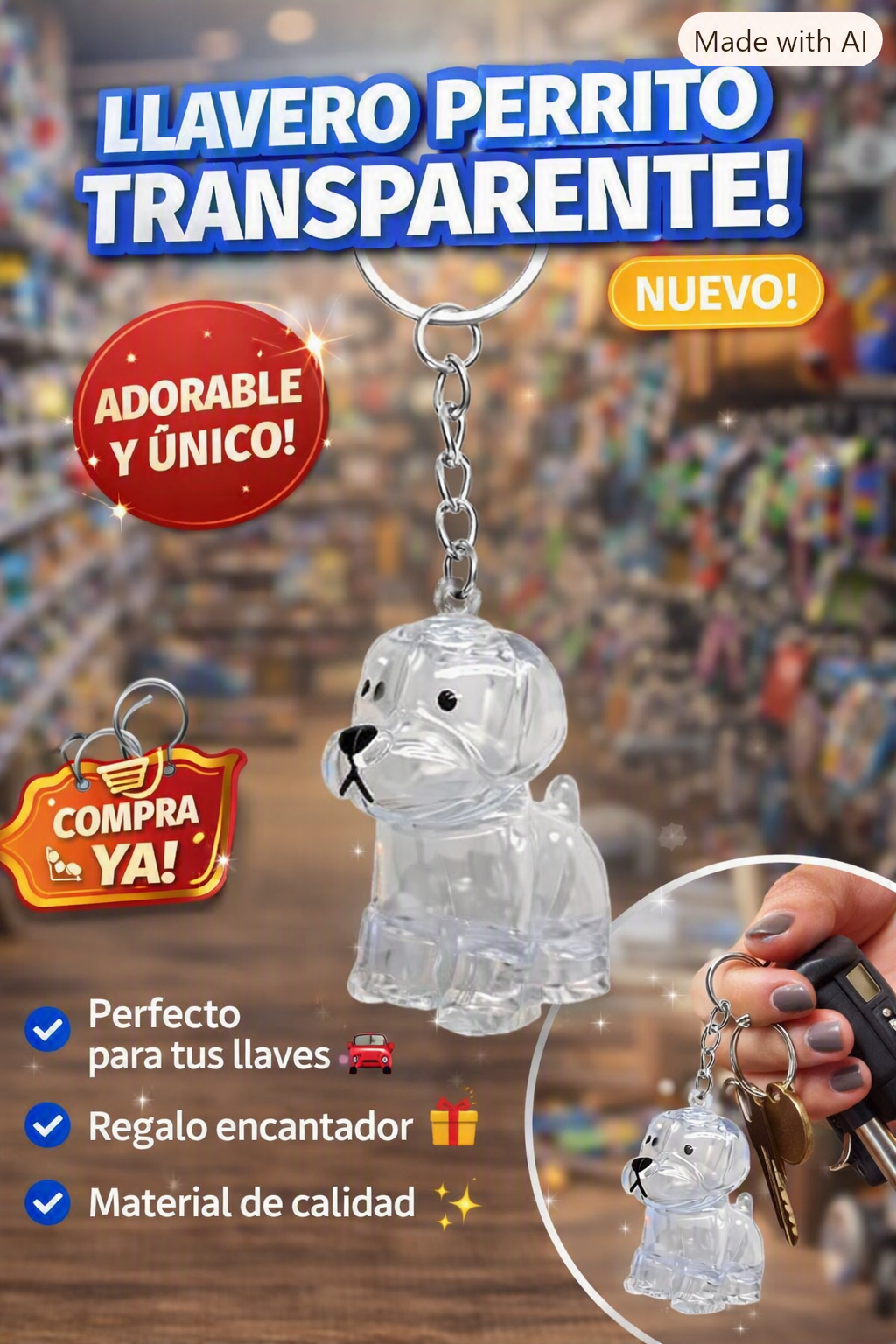 Llavero de Recuerdo Amigo Fiel - Image 5